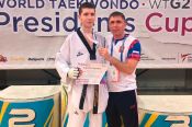 Алексей Каратаев – серебряный призёр международного турнира «Кубок Президента WTF»