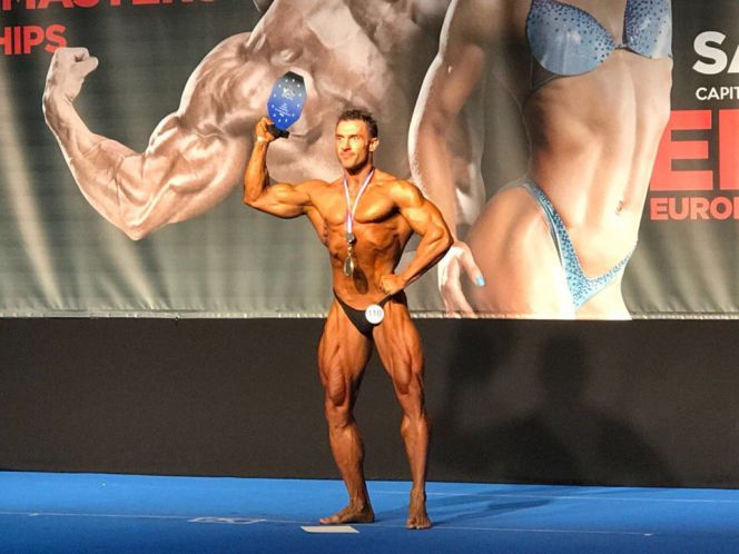 Александр Барбашин – чемпион Европы по бодибилдингу в категории Games Classic Bodybuilding. Фото: личная страница спортсмена