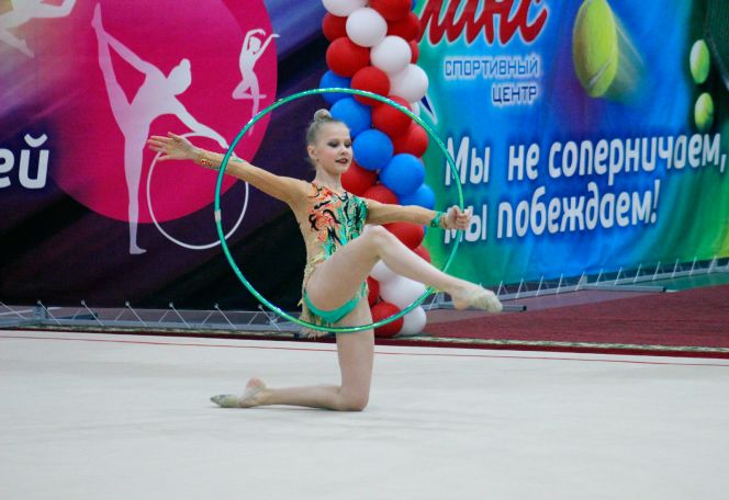 В Барнауле в 16-й раз прошёл турнир по художественной гимнастике «Динамо» – детям России». Фото: Ярослав МАХНАЧЁВ