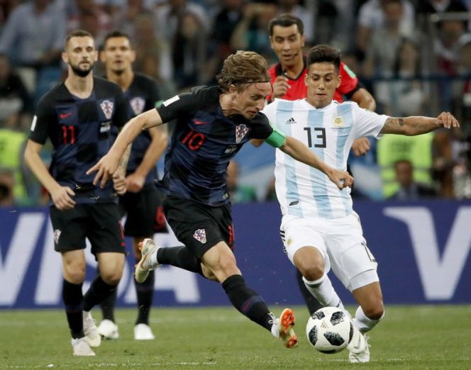 Хорватия - Аргентина - 3:0. Атакует Лука Модрич