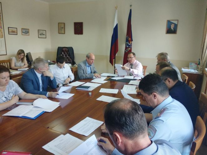 Заседание оргкомитета "Матча Дружбы". Барнаул. 21 июня