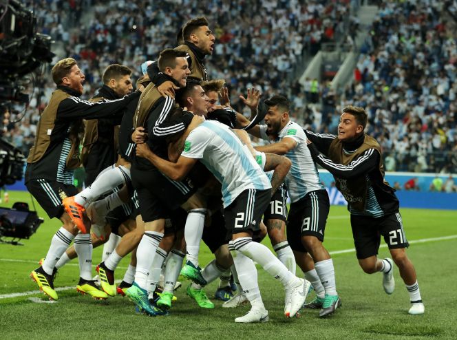 Аргентина выходит в плей-офф. Фото: Gettyimages