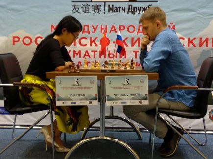 «Матч Дружбы» между юношескими командами России и Китая стартовал в Белокурихе. Фото: Алексей ЯНКИН