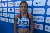 Полина Миллер - чемпионка России в беге на 400 метров