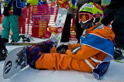 В Барнауле прошёл второй этап соревнований по сноуборду среди любителей «ROSTELECOM 13 PARKS TOUR» (фото).