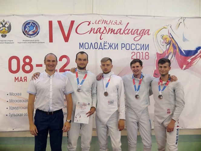 Алтайские фехтовальщики – бронзовые призёры летней Спартакиады молодёжи России