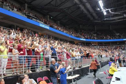 Юниошеский чемпионат Европы в Латвии вызвал огромный зрительский интерес