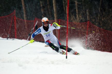 Алтайские горнолыжники вновь заняли верхние позиции на «Кубке губернатора Ленинградской области».