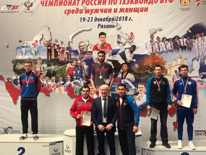 Альберт Гаун - бронзовый призёр чемпионата России