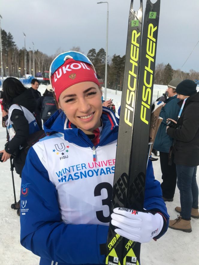 Яна Кирпиченко завоевала вторую бронзу лыжных соревнований Универсиады