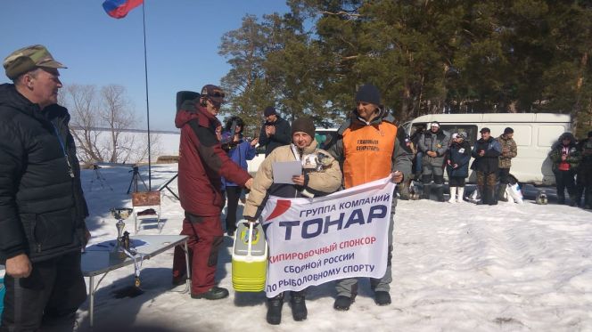 В Рубцовске прошел лично-командный чемпионат по ловле рыбы на мормышку среди трудовых коллективов