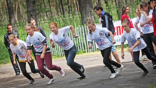 Международный олимпийский день в детском лагере «Крылатых» – 2013