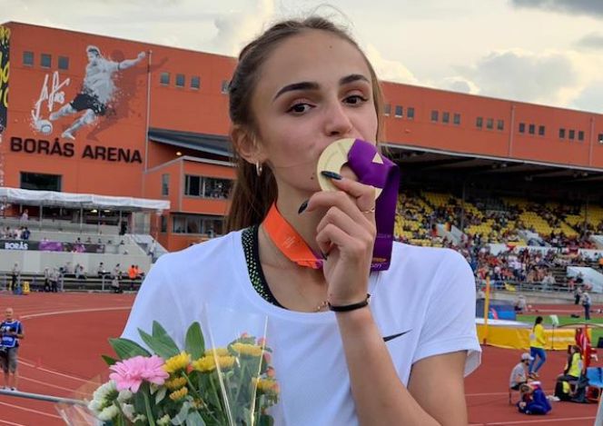 Полина Миллер выиграла первенство Европы среди спортсменок до 20 лет в беге на 400 метров 