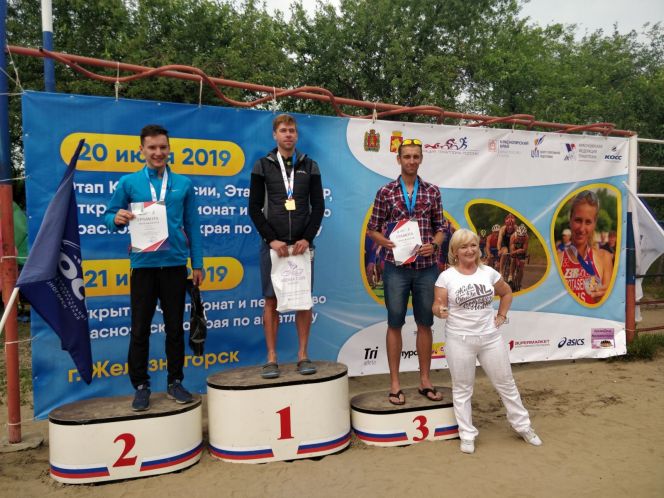 Барнаулец Антон Семушев стал призером фестиваля триатлона в Железногорске