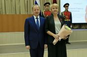 Директор СШОР по волейболу "Заря Алтая" Лариса Казанцева награждена орденом  «За заслуги перед Отечеством» II степени