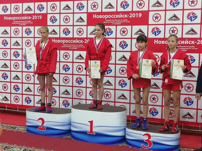 Анастасия Чебыкина выиграла первенство России среди девушек 15-16 лет