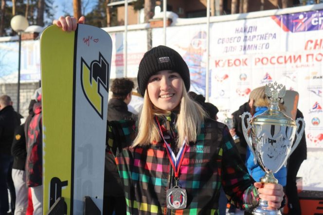 Дарья Фадеева из Алтайского училища олимпийского резерва - победительница Кубка России  