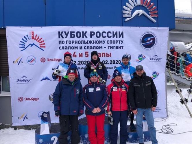 Олег Жудин - серебряный призер этапа Кубка России в слаломе
