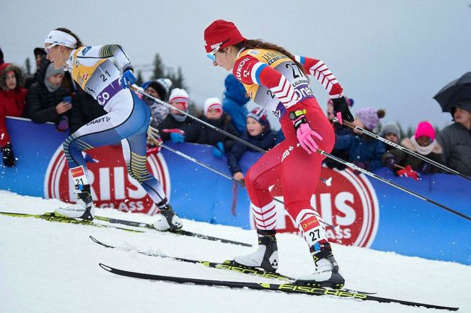 Яна Кирпиченко заняла 23-е место в персьюте  на "Ски Туре-2020"