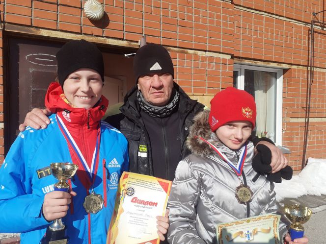Воспитанники Барнаульской федерации биатлона с успехом выступили на открытом первенстве Новосибирской области 