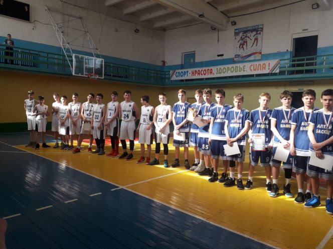 В Камне-на-Оби завершился юношеский баскетбольный турнир XL спартакиады спортшкол Алтайского края
