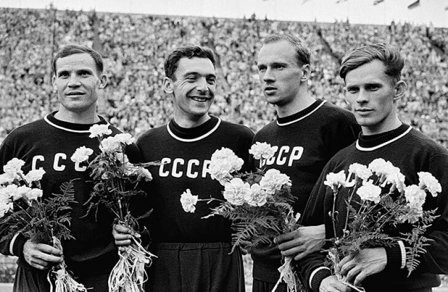 Советские легкоатлеты на Олимпиаде-1952