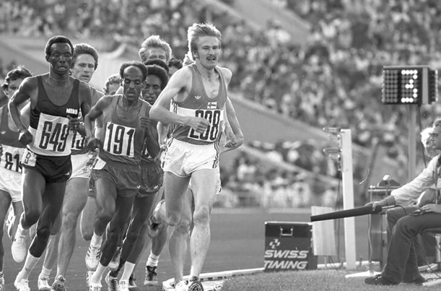 Миртус Ифтер (№191) на Олимпиаде-1980