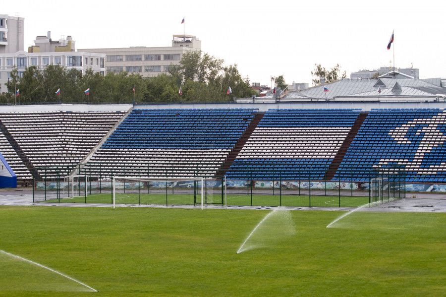 Барнаульский стадион «Динамо». Фото: Анна Зайкова
