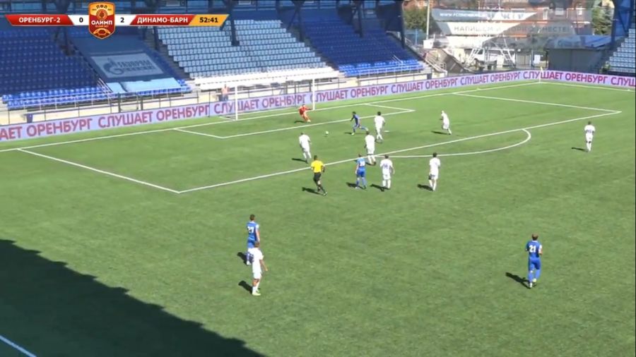 Футболисты барнаульского «Динамо» в дебютном матче сезона на выезде разгромили «Оренбург-2»
