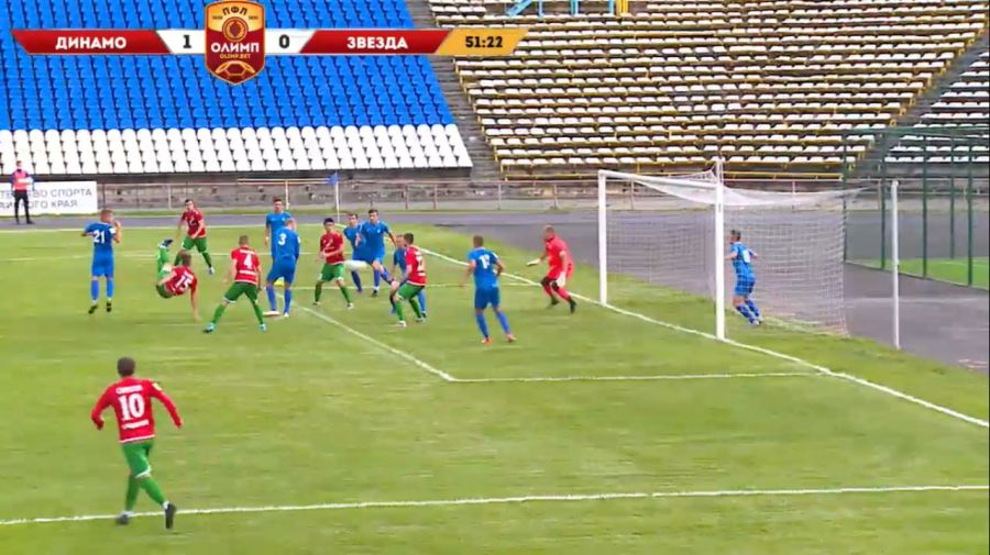 Футболисты барнаульского «Динамо» в первом домашнем матче сезона разошлись миром с пермской «Звездой» -1:1