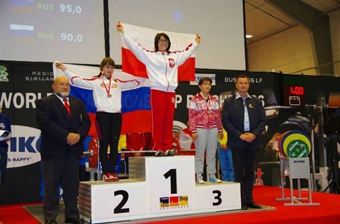 Анастасия Струфа выиграла чемпионат мира по жиму лежа.
