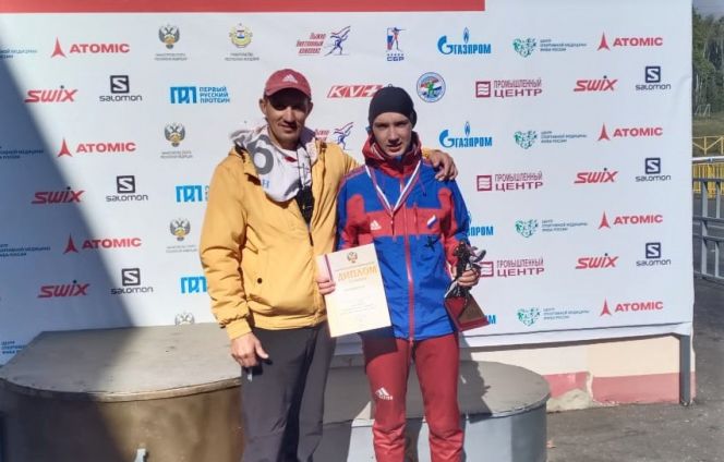 Леонид Кульгускин из Бийского района стал победителем первенства России среди юношей в кросс-спринте
