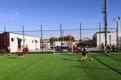 На стадионе «Полимер» в Барнауле открыли новое мини-футбольное поле 