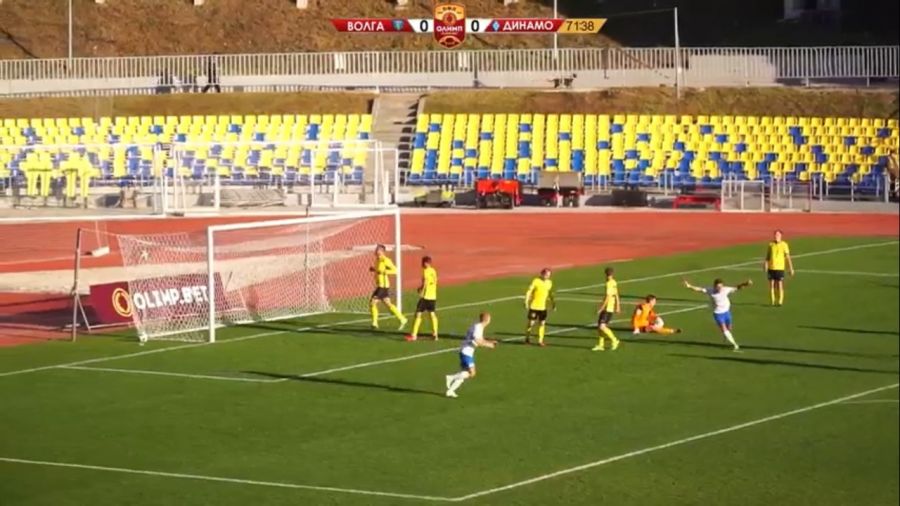 Барнаульское «Динамо» в гостевом матче обыграло «Волгу» из Ульяновска - 1:0