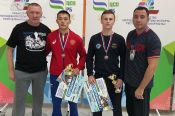 На Кубке России в Уфе алтайские борцы-классики взяли три бронзовые медали 