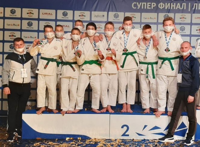 Борцы КСШОР стали серебряными призерами Суперфинала детской лиги дзюдо «Триумф Energy»