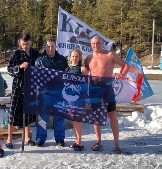 Алтайские моржи 26 декабря поддержат акцию «Закаленная Россия – сильная страна» (видео)