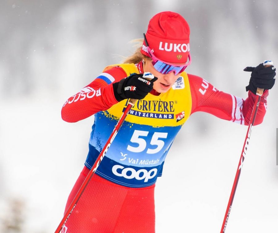 Яна Кирпиченко заняла 13-е место в общем зачете "тур де Ски-2021". Фото: Bildbyran