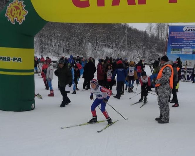 В Алтайском районе подвели итоги соревнований лыжников XLI краевой спартакиады спортшкол в трех возрастных группах