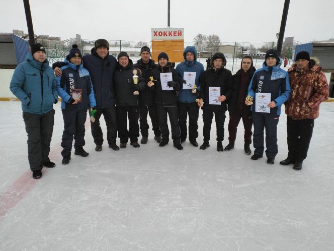 Хоккеисты Табунского района 