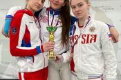 Анна Смирнова выиграла еще одну бронзу на всероссийских соревнованиях в Новогорске - в командном турнире саблисток