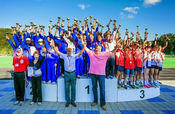 Алтайские школьники - серебряные призеры Президентских спортивных игр.