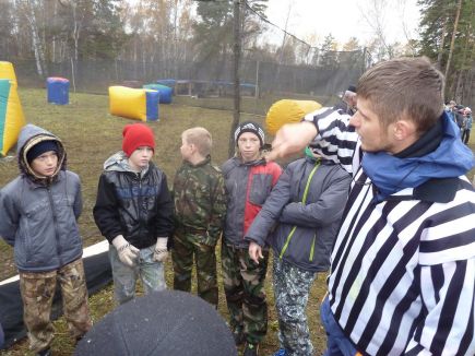 В Первомайском районе состоялось VII первенство Алтайского края по спортивному пейнтболу. 