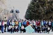 В Барнауле состоялся традиционный зимний полумарафон  «Памяти друзей» 