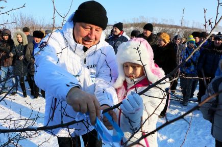 В рамках открытия зимнего туристического сезона "Алтайская зимовка" прошел ряд спортивных мероприятий (фото).