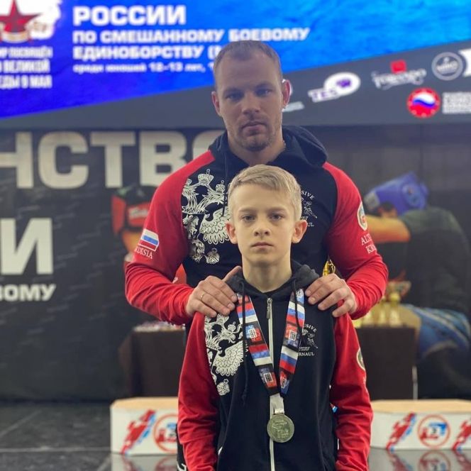 Макар Зайцев - серебряный призер первенства России по ММА