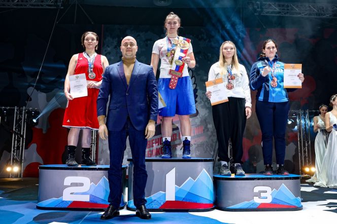 Альбина Кудинова из Камня-на-Оби стала победительницей турнира. Фото: Федерация бокса России
