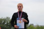 Ольга Шмидт завоевала серебряную медаль первенства России среди спортсменов до 20 лет в беге на 400 метров