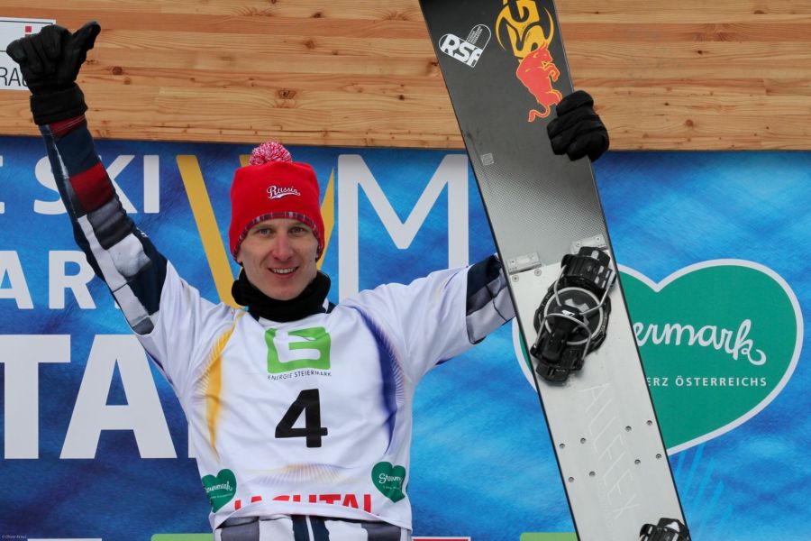 Январь 2015-го. Андрей Соболев - чемпион мира по сноуборду в параллельном слаломе-гиганте!