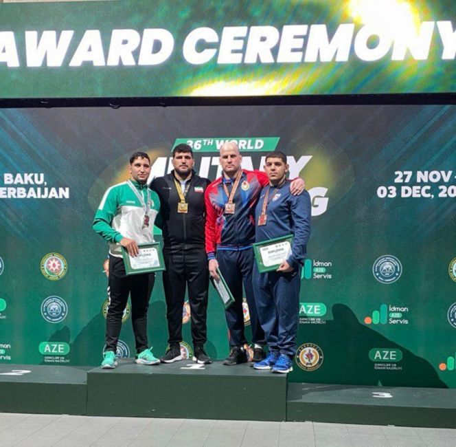 Виталий Щур завоевал бронзовую медаль чемпионата мира среди военнослужащих
